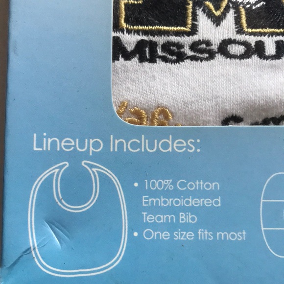 NIB University of Missouri 3-pc  Baby Set - Picture 3 of 8